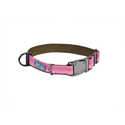 5/8 x 14-Inch K9 Explorer Rosebud Reflective Adjustable Dog Collar